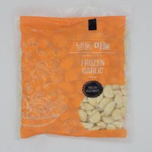 [얌얌마켓] 냉동 알마늘 깐마늘1kg(글로벌냉동) (아이스박스 포함)