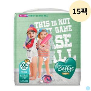베피스 팬츠 드라이핏 팬티 기저귀 점보 18p 15팩