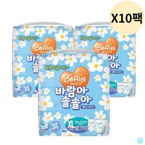 베피스 시원한 국산 팬티 기저귀 공용 특대 22p 30팩