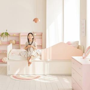 [아이엔지홈]그로잉 슬라이딩 침대 프레임 SS 어린이 수납침대