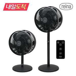 [내일도착] REINA 대형 선풍기 RF-2522 리모컨 써큘레이터형 양면 듀얼헤드 공업용 산업용 가게용 업소용
