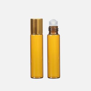 롤온 향수용기 공병 골드 뚜껑 브라운 5ml 30개
