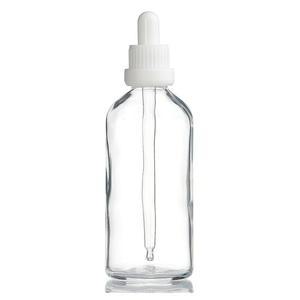 화이트 잠금캡 100ml 20개 스포이드 투명 공병 향수용