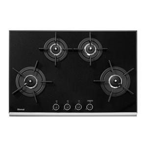 [린나이](강남점)[신세계 강남점] 린나이 펄크리스탈 빌트인 4구 블랙 가스쿡탑 RBR-P4400