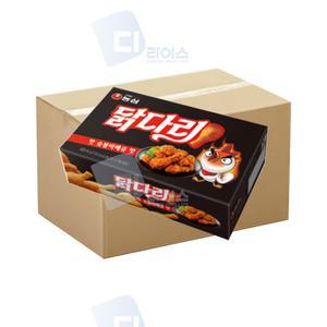 닭다리 핫숯불바베큐 66g 20개 바삭한 스낵 과자 매운맛 바베큐스낵 치킨맛 닭다리스낵 과자