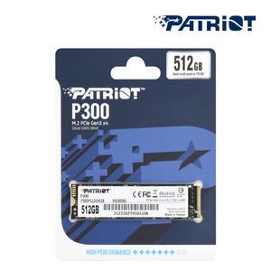 PATRIOT 패트리어트 P300 512GB M.2 NVMe SSD (GEN3 / TLC / 5년)