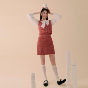 [롯데백화점]케네스레이디 멀티 컬러 트위드 스커트[장다아 착용] (EKSKNJ49)