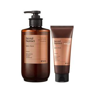 려 자양윤모 샴푸 서울석양 585ml+트리트먼트 200ml 세트