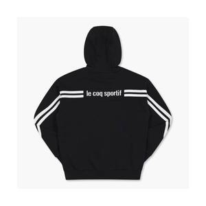 르꼬끄후드티 LECOQSPORTIF 후디 후드 캐주얼 검정 티셔츠 JH9281