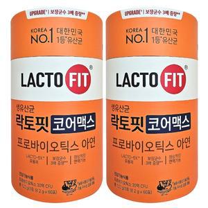 락토핏 코어맥스 유산균 2g x 60포 2통