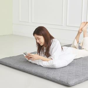 사계절 민무늬 두꺼운 바닥 요매트 패드 매트리스 까는이불 3color