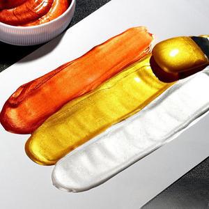 금색 아크릴 물감 DIY 실버 대용량 황금색 펄 안료 아크릴물감
