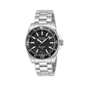 [구찌]구찌 YA136301 다이브 남성 메탈 쿼츠 40mm(YA136301A)