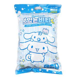 산리오 시나모롤 키즈 비타C 캐릭터 비타민C 캔디 대용량 간식 딸기맛 복숭아맛 1100정 1개