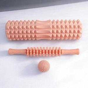 [셀러허브 1][HYIJXZOO_4B]게더릭 마사지볼+마사지스틱+폼롤러 (핑크)