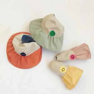 [BZJL6GIQ_4C]준캡 스마일돌돌이 밀짚 자외선차단