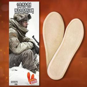 [IXHIPW98_4B]발 핫팩 2매입 신발 깔창 발열 온열