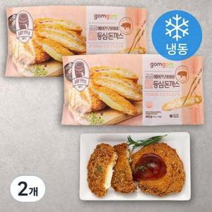 곰곰 에어프라이어 모짜렐라 등심 돈까스 (냉동) 450g, 2개 one option