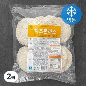 상신 치즈돈까스 10입 (냉동) 1kg, 2팩 one option