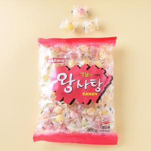 melland 왕사탕 800g 1봉지 사탕 캔디 대용량캔디 업소용캔디 사은품 간식 이벤트 주전부리 디저트 후식