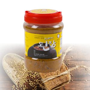 청도 진배기 된장 전통 국산 재래식 2kg , 1개