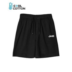 지프키즈 JEEPKIDS 쿨 기능성 지프로고 반바지 KN5TPU974BK