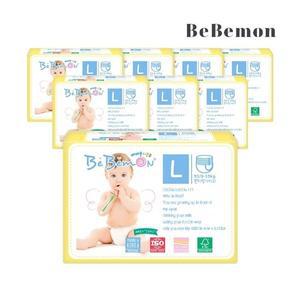 [기타][베베몬]시즌2 팬티형 유아기저귀 대형(L) 8~12kg 32매 X 8Pack(2Box)