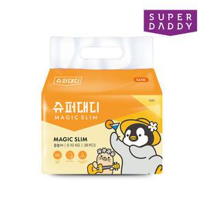 슈퍼대디 매직슬림 밴드형 중형 38P 1팩 @