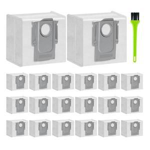 Roborock S7 Maxv Ultra,S7 Q5 +, Pro Q7 + Q8 S8 호환 ABUD-20 팩 먼지 봉투