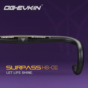 카본드롭바 OG EVKIN HB 011 탄소 도로 자전거 바 핸들 31 8MM 380/400/420/440MM 부품