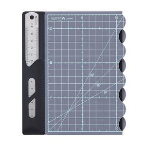 크로바 접이식 커팅매트 재단매트 재단판 로터리커터 고무판 25x17cm 57-857