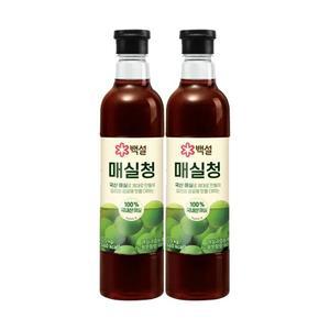 [CJ]백설 매실청 1.025kg x2개