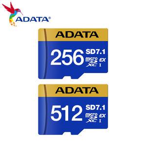 정품 ADATA MicroSD 7.1 익스프레스 카드 UHS-I MicroSDXC 256GB 512GB PCIe Gen 3x1 읽기 800 MB/s 플래시