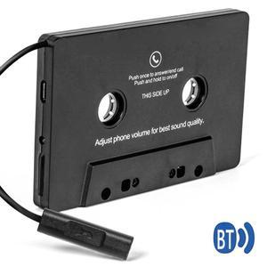블루투스 변환기 자동차 테이프, AAC MP3 SBC AUX 오디오 카세트 어댑터, 마이크 포함
