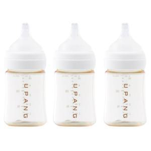유팡 맘마 PPSU 유아 아기 젖병 밀크화이트 150ml X3