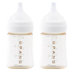 유팡 맘마 PPSU 유아 아기 젖병 밀크화이트 150ml X2