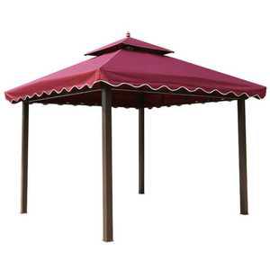 야외 바베큐장 쉼터 그늘막 농촌 옥상 차양 원두막 1. 천이 없는 2.5x2.5m(8CM)
