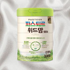 파스퇴르분유 위드맘분유 100일 아기장건강 750g 1개