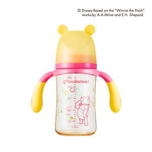 더블하트 모유실감 3세대 PPSU 푸우 240ml (핸들포함)