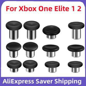 Xbox One Elite 1/2nd 게임 컨트롤러 금속 교체 썸 스틱 그립 아날로그 세트 부품 수리