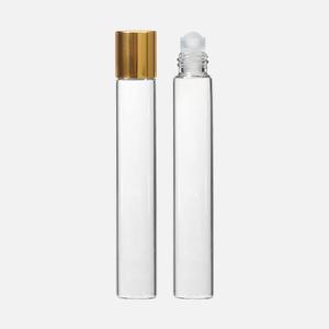 골드 뚜껑 투명 10ml 롤온 향수용기 공병 스프레이 향수병 유리 DIY