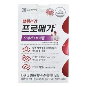 종근당건강 프로메가 오메가3 트리플 654mg x 60캡슐