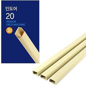 [셀러허브 패션][JHQP446T_52AA]코텍 깔끔 인도어몰딩20 3P 24개