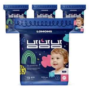 로맘스 밤밤밤 안심 샘방지 팬티형 아기기저귀 72매 키즈형(Kid)