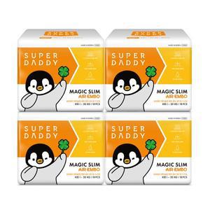 슈퍼대디 매직슬림 에어엠보 팬티형 키즈형 18P 4팩D