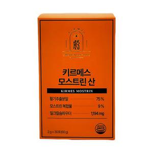 키르메스 모스트린산 2g x 30포 1박스 황기추출분말 밀크칼슘