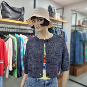 베네통/애플아울렛/스카시 크롭 가디건/BAKC56431