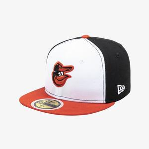 [국내매장판] 뉴에라 키즈 스냅백 MLB 어센틱 볼티모어 오리올스 홈 703226 힙합 패션 모자