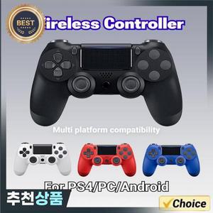 PS4 Slim Pro 조이스틱 게임 패드 용 컨트롤러 PlayStation PC/IOS/Android 이중 진동 무선 블루투스