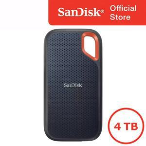 [샌디스크] 익스트림 포터블 SSD E61 4TB NVMe기반 외장하드 USB 3.2 Gen 2 IP65 블랙